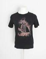 camiseta renner feminina preta com silk