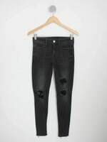 calça jeans american eagle outfiters feminina preta