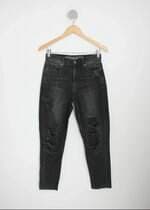 calça jeans american eagle outfiters feminina preta