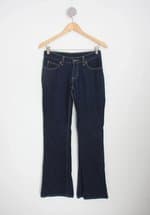 calça slim lee feminina azul
