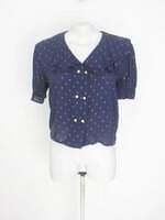 camisa feminina azul
