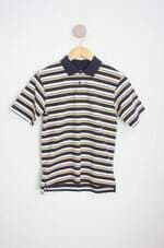 camisa polo juvenil estampada 