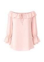 blusa amissima feminina rosa com forro