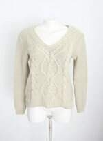 blusa feminina tricot bege