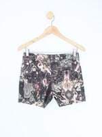 shorts eva bella feminino estampado