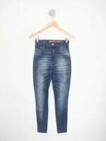 calça jeans feminina azul