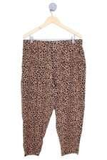calça de tecido Renner feminina animal print