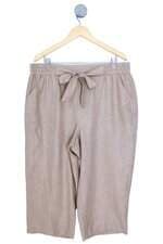 calça de tecido soho feminina bege