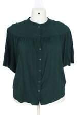 blusa Zara feminina verde