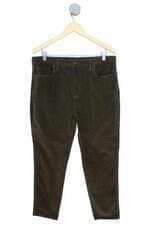 calça de tecido Renner feminina verde