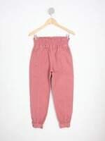 calça de sarja C&A feminina rosa