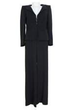 conjunto duas peças Armani feminino preto