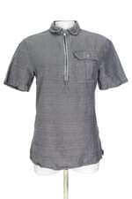 camisa Armani masculina cinza