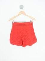 shorts topshop feminino vermelho