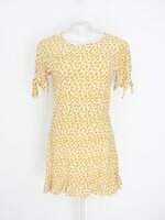 vestido faithfull the brand feminino amarelo