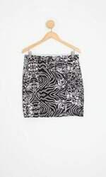saia riachuelo feminina estampada