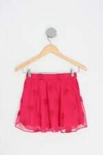 saia carinhoso kids rosa com forro