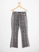 calça flare riachuelo feminina estampa animal print 