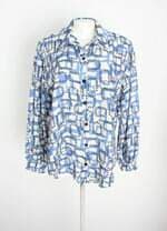 camisa zinco feminina estampada 