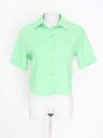 camisa feminina verde