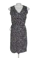 vestido Heckel Verri feminino estampado com faixa na cintura e forro