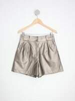 shorts docevida feminino dourado