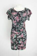 vestido enfim feminino estampado