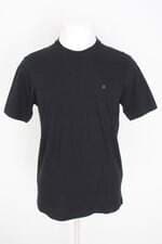 camiseta highstil masculina preta com bordado