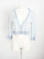 cardigan C&A feminino bicolor 