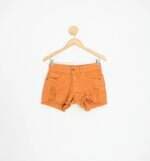 shorts canal feminino laranja