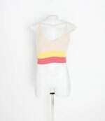 top lez a lez feminino com recortes em cores