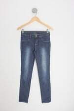 calça slim hering infantil azul