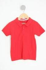 camisa polo hering kids vermelha