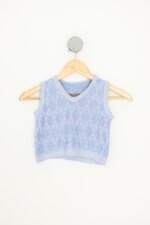 pulôver fofinho kids azul