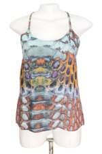 blusa WOLLNER femininA ESTAMPADA