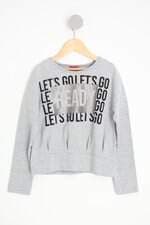 casaco amora kids cinza com aplique e silk