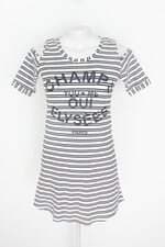 vestido feminino estampado com forro e recortes