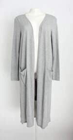 cardigan renner feminino cinza