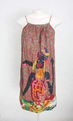 Vestido Desigual feminino estampado 