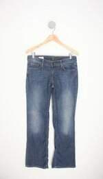 calça jeans gap feminina azul