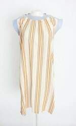 vestido feminino estampado com recortes