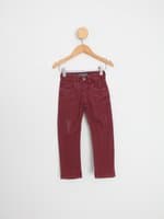 calça de sarja noak kids vinho