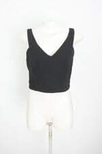 cropped tvz feminino preto com recortes