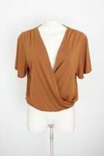 blusa dzarm feminina marrom