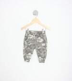 calça slim zara kids estampa militar 