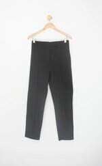 calça de tecido amaro feminina preta