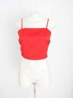 top nati vozza feminino vermelho