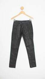 calça de tecido armadda feminina preta