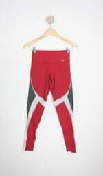 calça legging oxintty feminina vermelha