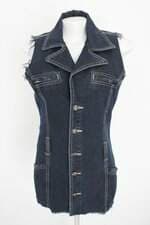 colete lalyk feminino azul